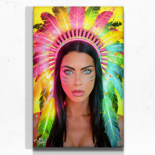 Indiana Canvas – Featuring Stella Versini – Front View