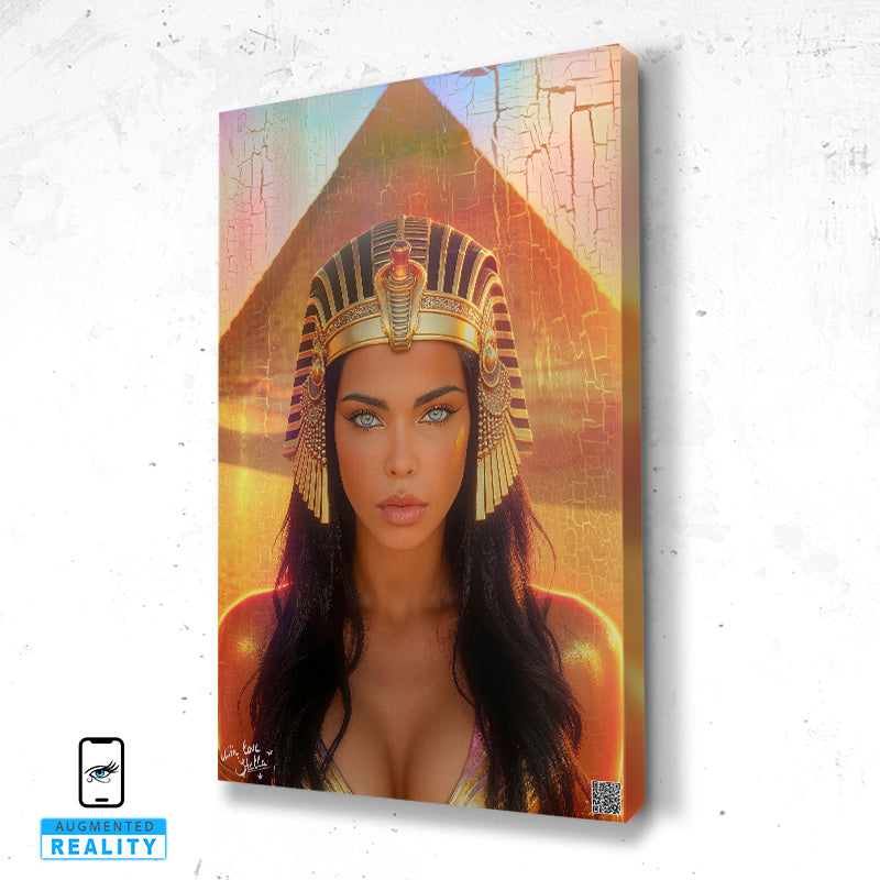 Cleopatra Canvas – Featuring Stella Versini – Side View